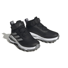 adidas Winter-Laufschuhe Fortarun (Freizeit, All Terrain, Cloudfoam, Klett) schwarz Kinder